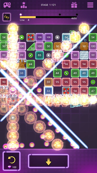 Bricks Breaker Dash - Gameplay image of android game