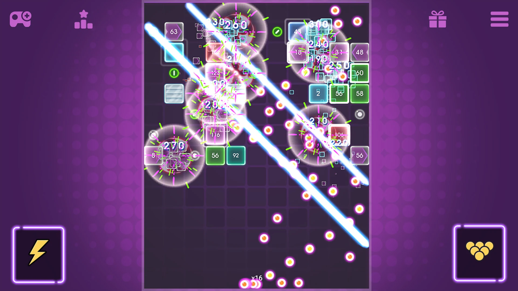 Bricks Breaker Dash - Gameplay image of android game