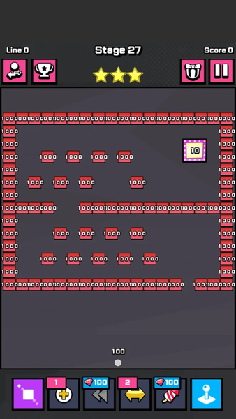 Bricks Breaker Crush - Gameplay image of android game