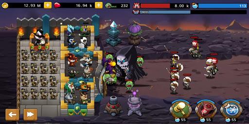 Castle Defense King - Gameplay image of android game