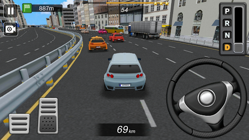 Traffic and Driving Simulator - Gameplay image of android game