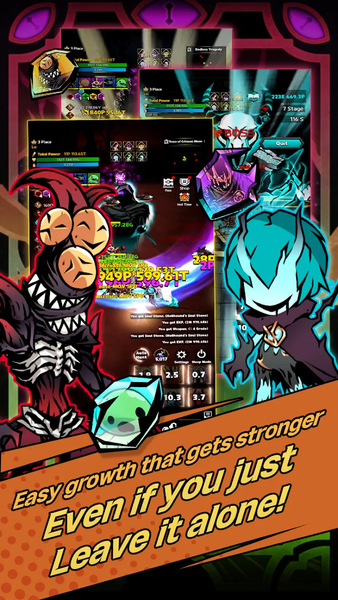 Dark Warlock - Gameplay image of android game