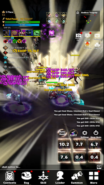 Dark Warlock - Gameplay image of android game