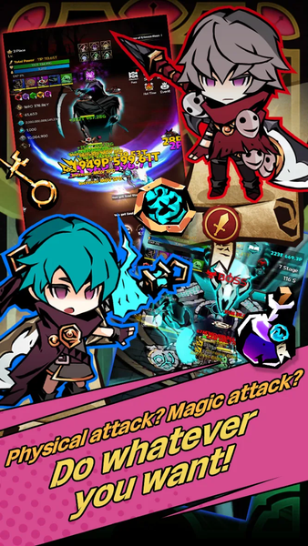 Dark Warlock - Gameplay image of android game