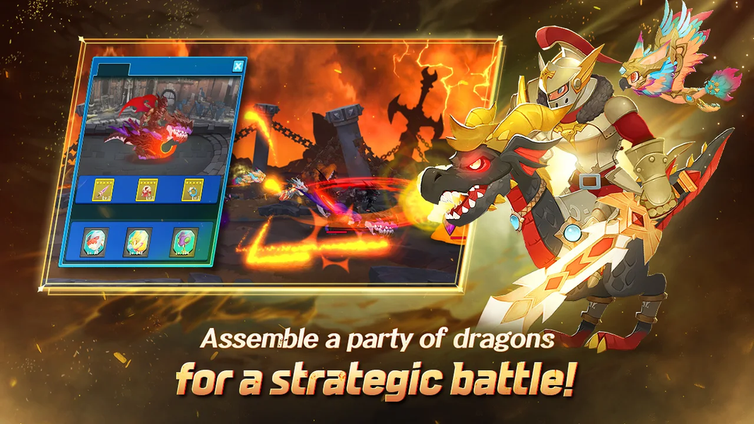 Dragon Rider Idle - عکس بازی موبایلی اندروید