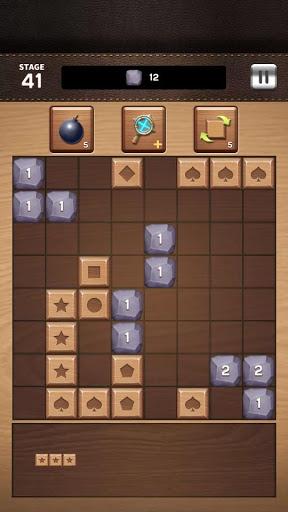Wood Block Match - Gameplay image of android game