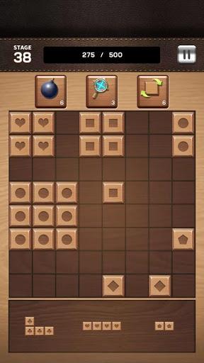 Wood Block Match - Gameplay image of android game
