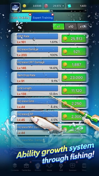 World Fishing - Gameplay image of android game