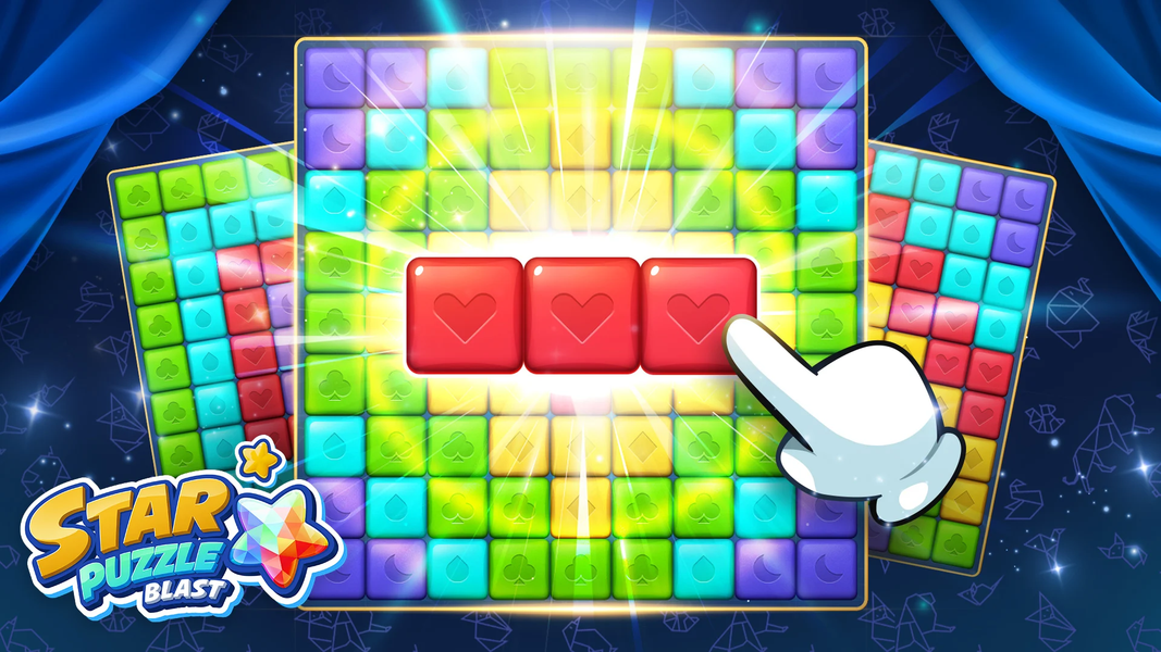 Star Puzzle Blast - Gameplay image of android game