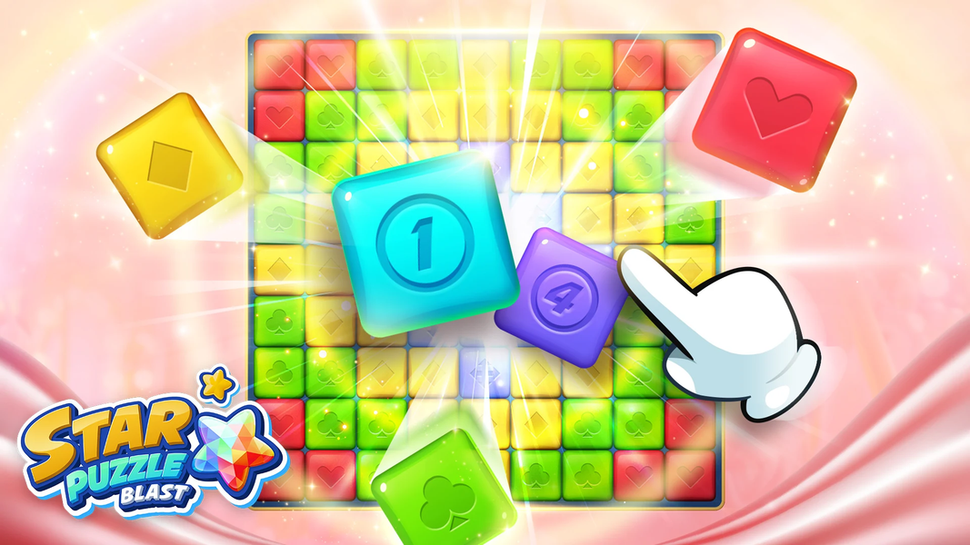 Star Puzzle Blast - Gameplay image of android game