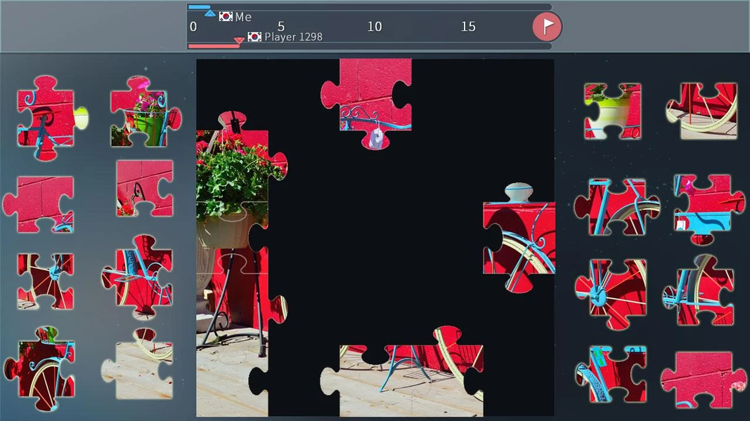 Jigsaw Puzzle World - Gameplay image of android game