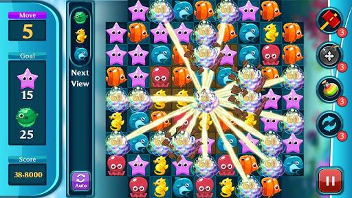 Ocean Match Puzzle - Gameplay image of android game