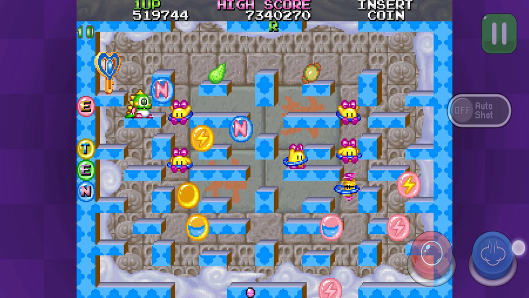 Bubble Bobble 2 classic - Gameplay image of android game