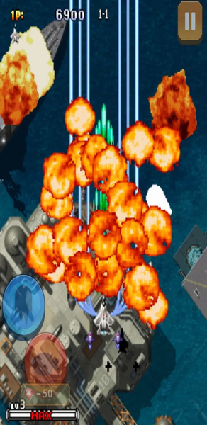 STRIKERS 1945 3 classic - Gameplay image of android game