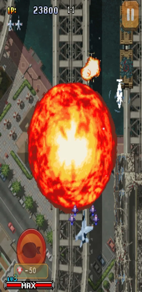 STRIKERS 1945 3 classic - Gameplay image of android game