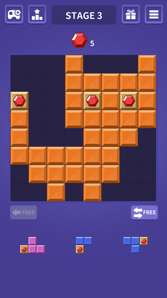 Block Crush Quest - عکس بازی موبایلی اندروید