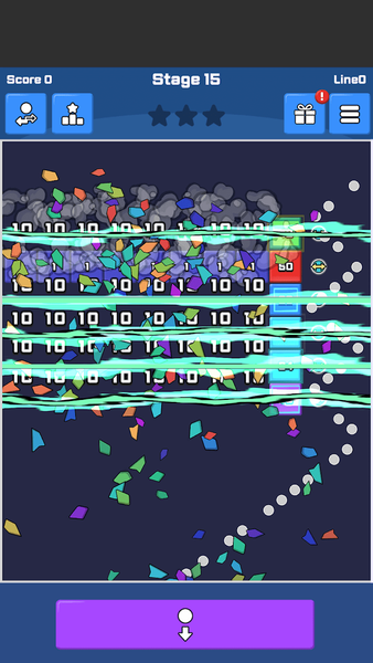 Bricks Breaker Power - Gameplay image of android game