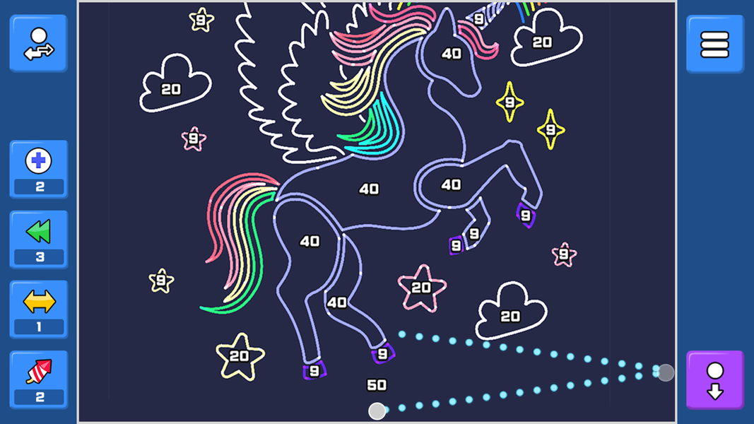 Bricks Breaker Power - Gameplay image of android game