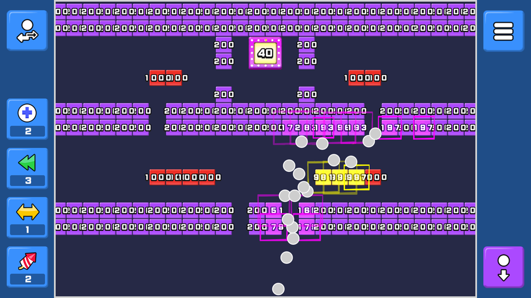 Bricks Breaker Power - Gameplay image of android game