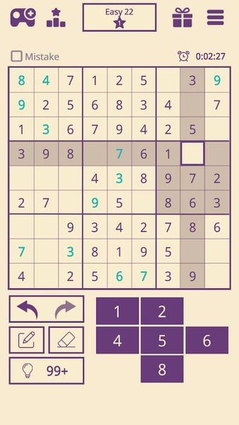 Sudoku Brain Puzzle - عکس بازی موبایلی اندروید