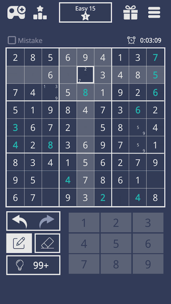 Sudoku Brain Puzzle - عکس بازی موبایلی اندروید