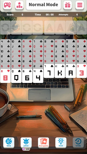 Solitaire FreeCell Quest - عکس بازی موبایلی اندروید