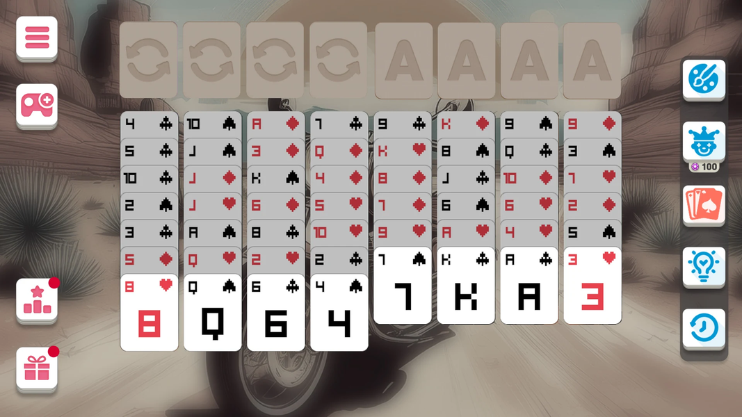 Solitaire FreeCell Quest - عکس بازی موبایلی اندروید