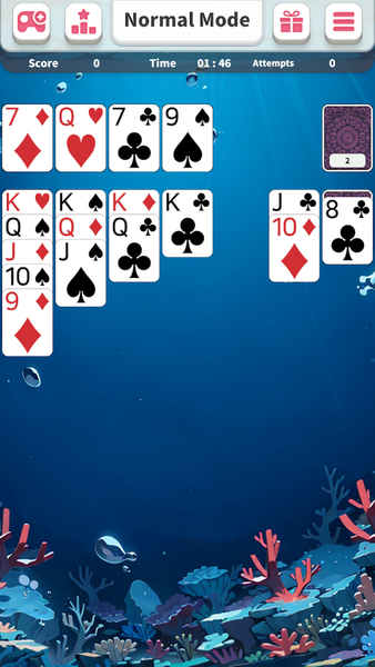 Solitaire Klondike Quest - عکس بازی موبایلی اندروید