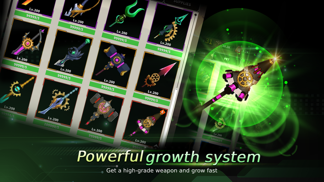 Weapon Master Idle - عکس بازی موبایلی اندروید