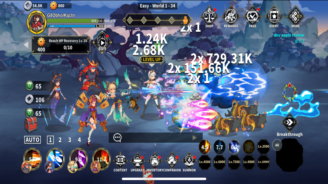 Weapon Master Idle - عکس بازی موبایلی اندروید
