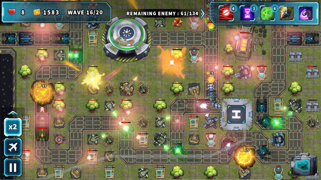 Tower Defense Rush - Gameplay image of android game