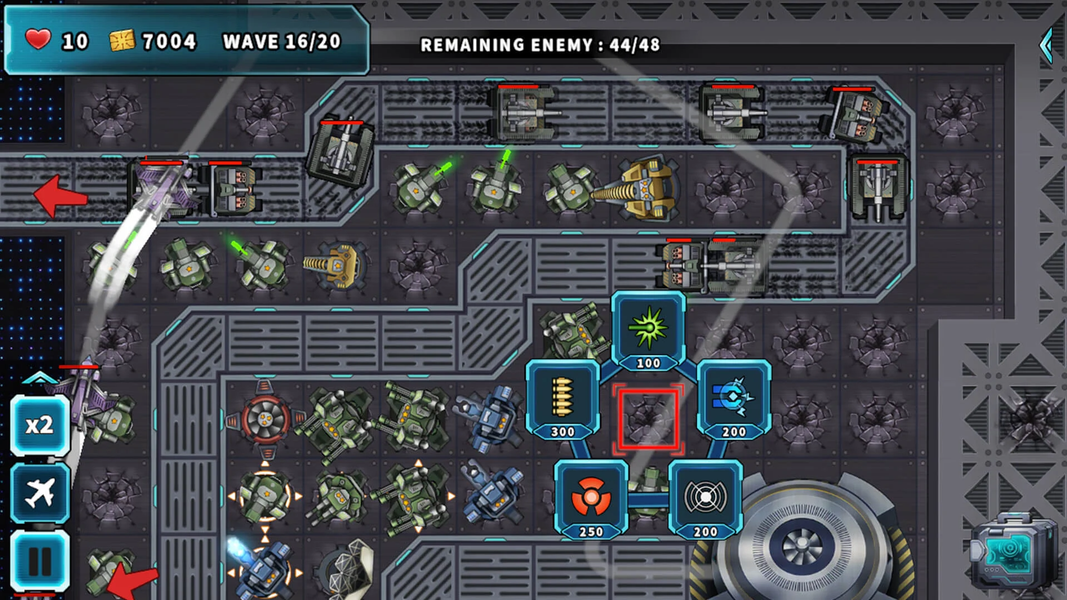 Tower Defense Rush - Gameplay image of android game