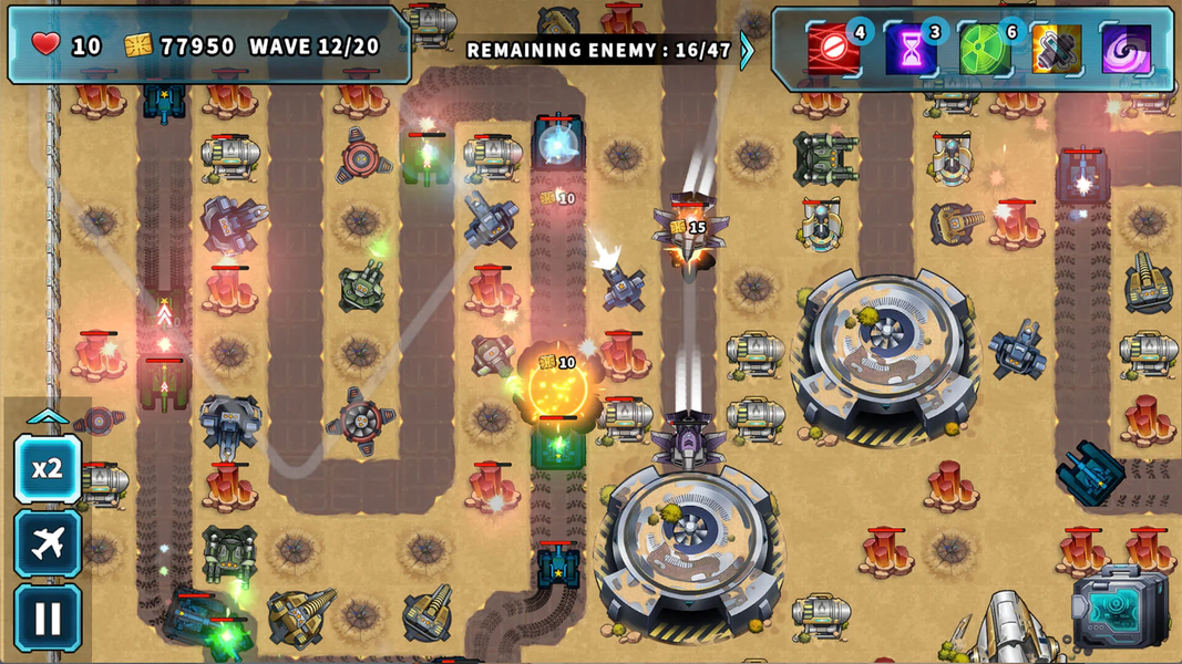 Tower Defense Rush - Gameplay image of android game