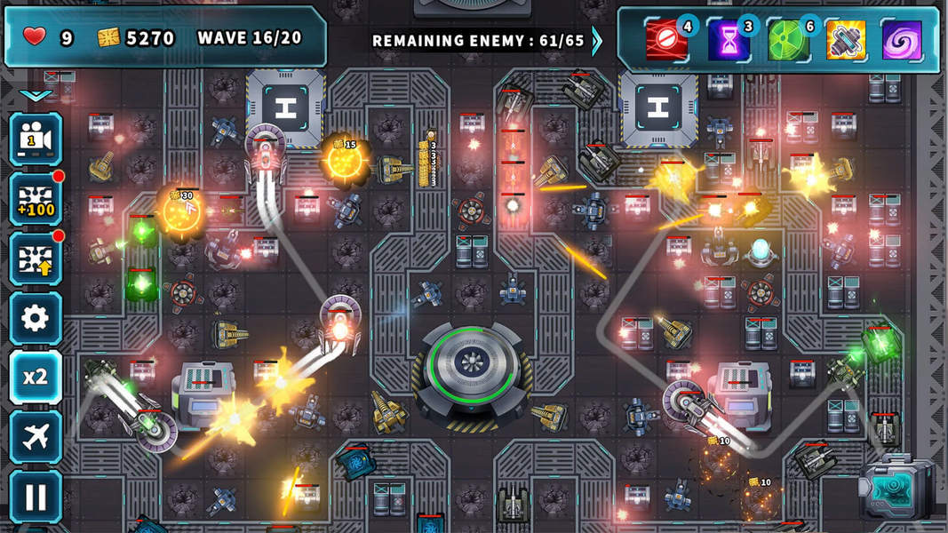 Tower Defense Rush - Gameplay image of android game