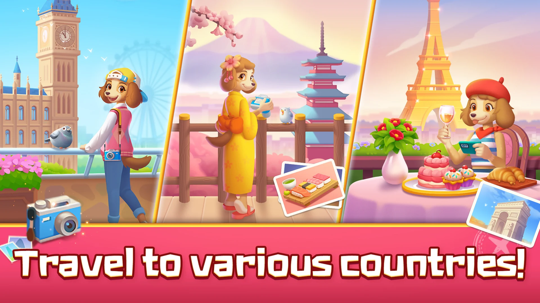 Match Puzzle Travel - Gameplay image of android game