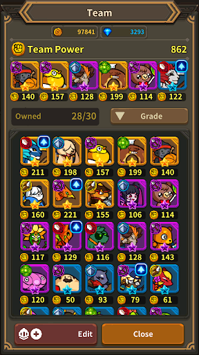 Monster Merge King - Gameplay image of android game