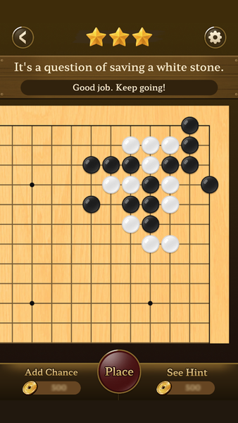 Go Baduk Weiqi Master - Gameplay image of android game