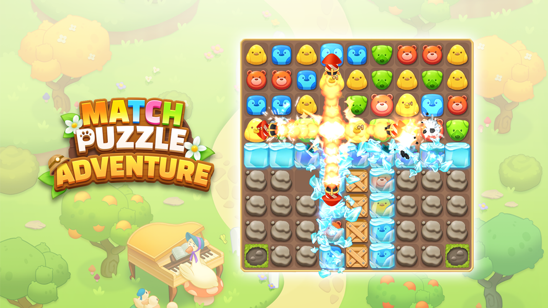 Match Puzzle Adventure - عکس بازی موبایلی اندروید