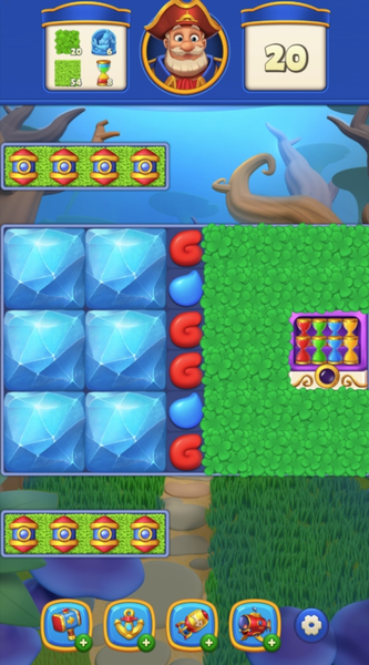 Ocean Puzzle World - Gameplay image of android game