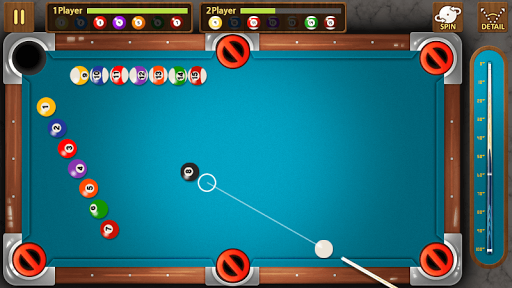 The king of Pool billiards - Gameplay image of android game