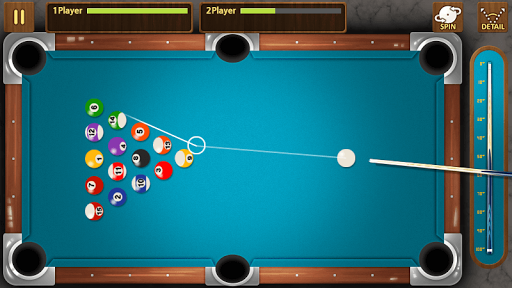 The king of Pool billiards - Gameplay image of android game
