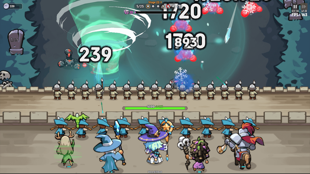 Castle Defenders Clash - Gameplay image of android game