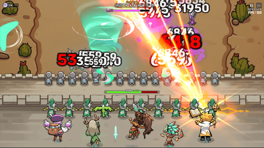 Castle Defenders Clash - Gameplay image of android game