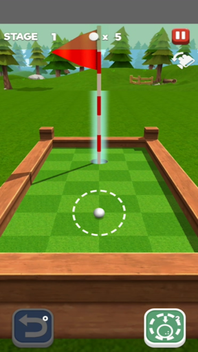 Putting Golf King - Gameplay image of android game