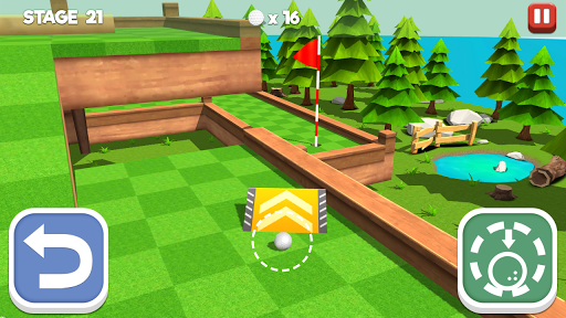 Putting Golf King - Gameplay image of android game