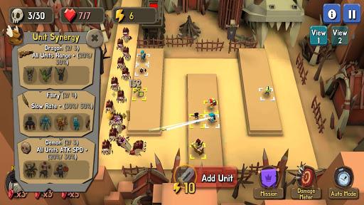 Random Merge Defense - Gameplay image of android game