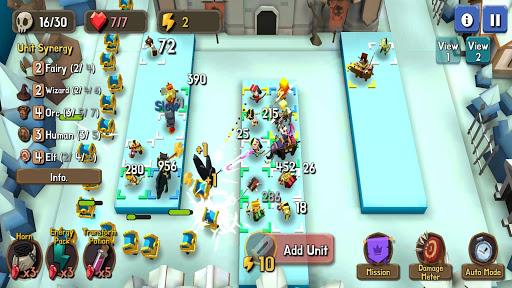 Random Merge Defense - Gameplay image of android game
