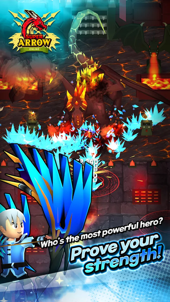 Super Arrow AFK: Skill Combos - Gameplay image of android game