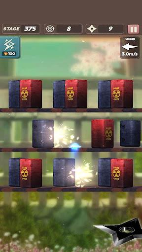 Ninja Star Shuriken - Gameplay image of android game