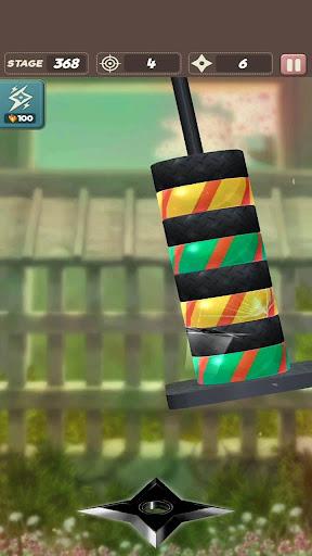 Ninja Star Shuriken - Gameplay image of android game